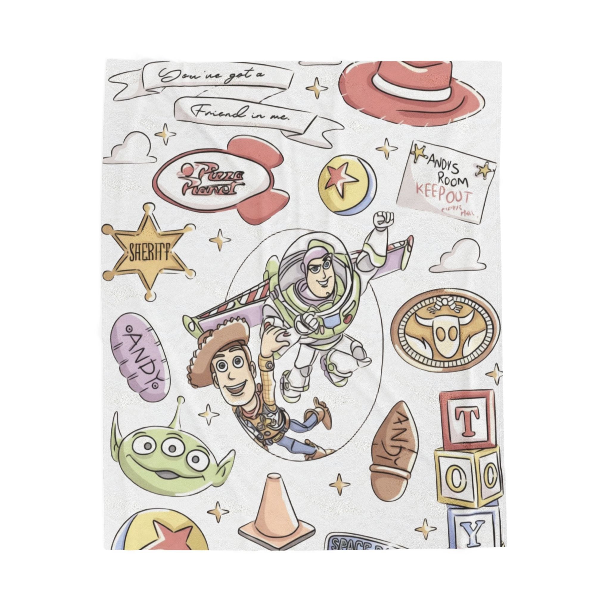 CUSTOM TOY STORY Blanket