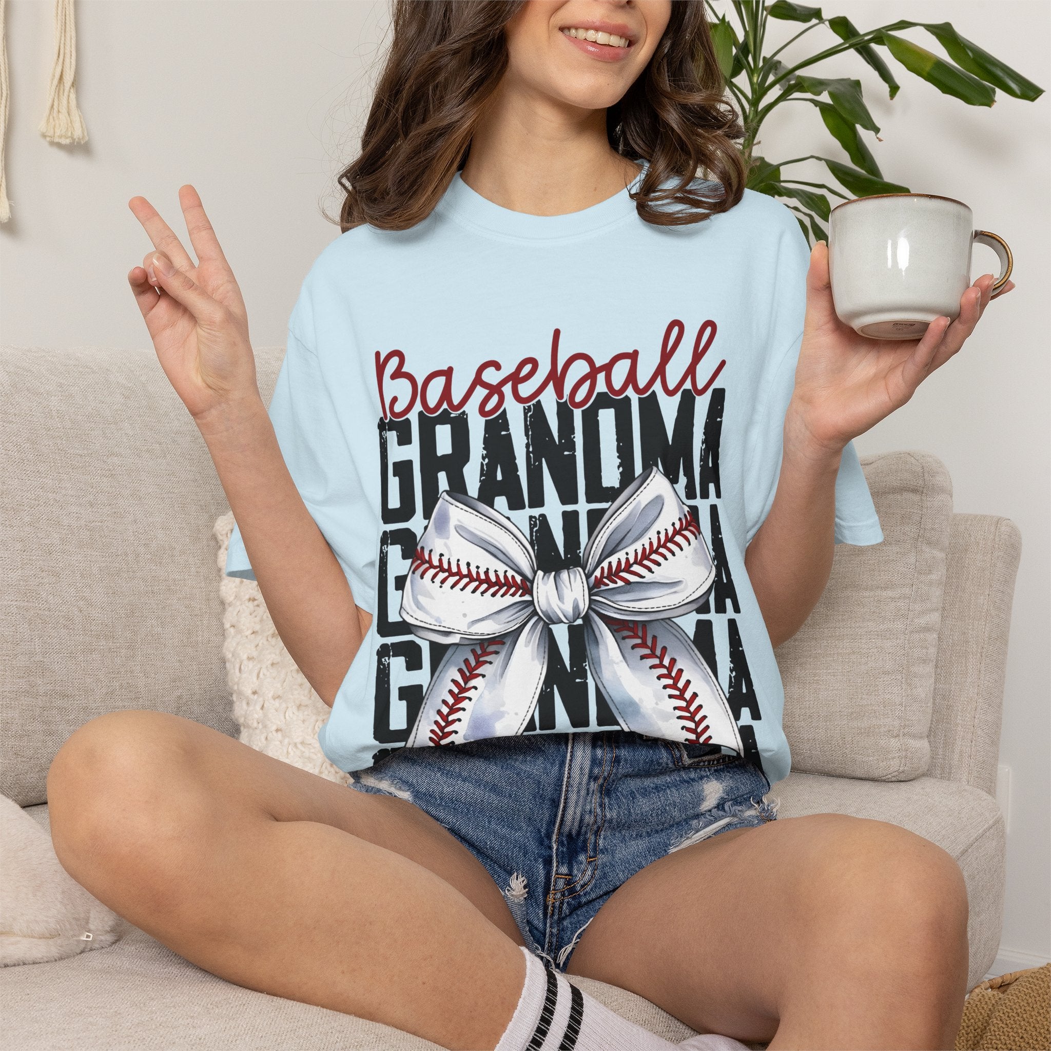 BASEBALL GRANDMA T-shirt