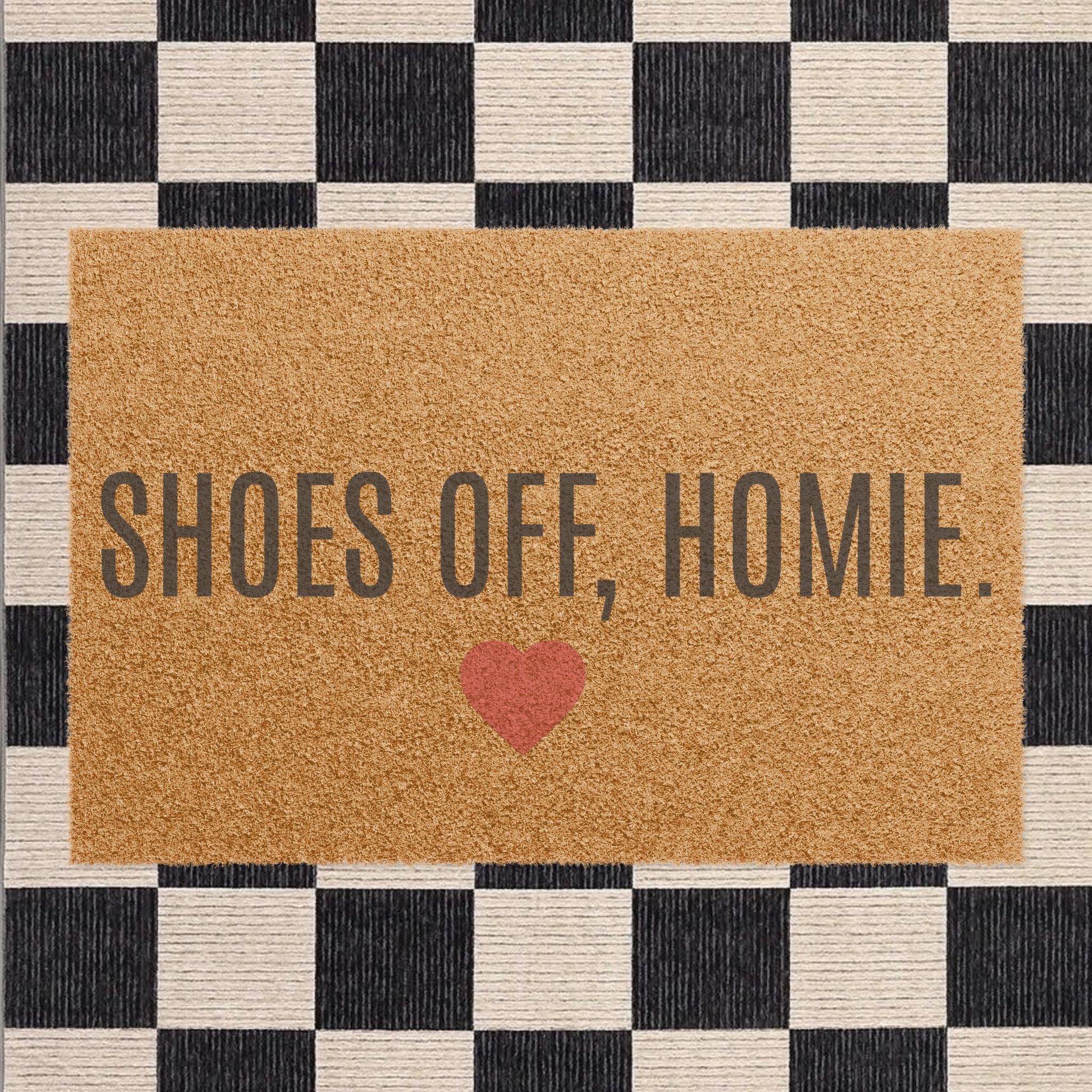 SHOES OFF Doormat