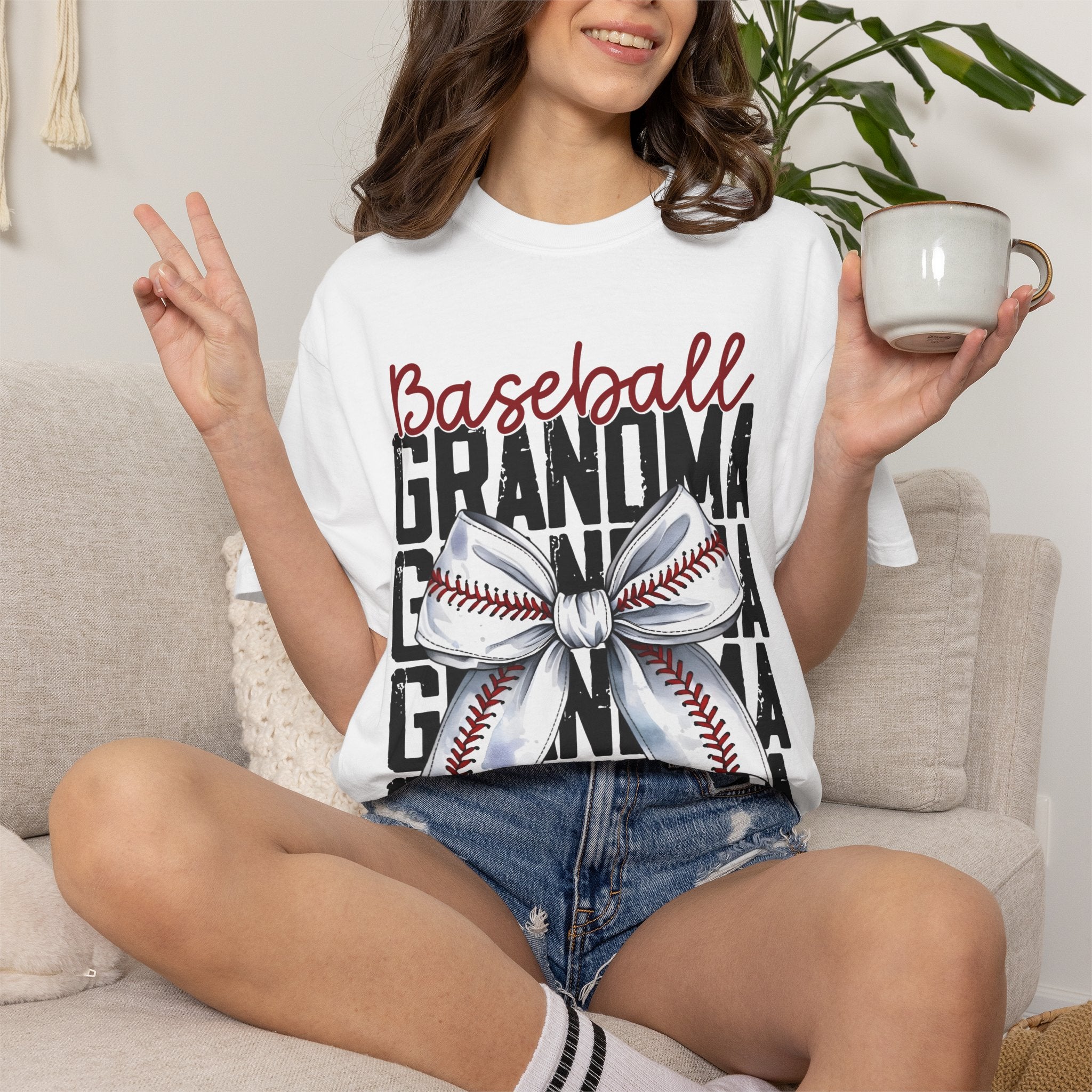 BASEBALL GRANDMA T-shirt