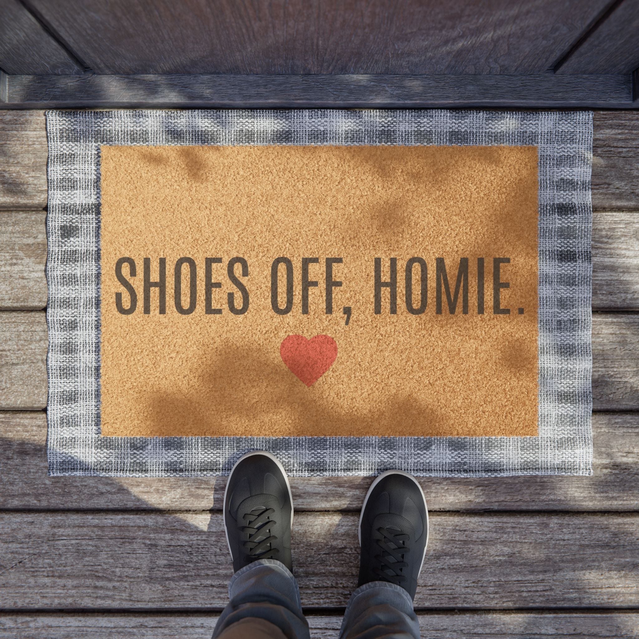 SHOES OFF Doormat